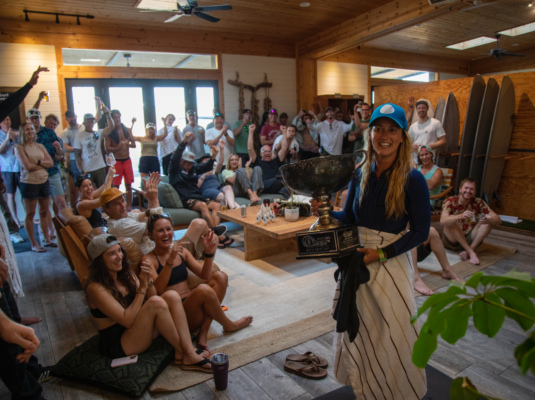Group photo at the Allgire Surf Trip